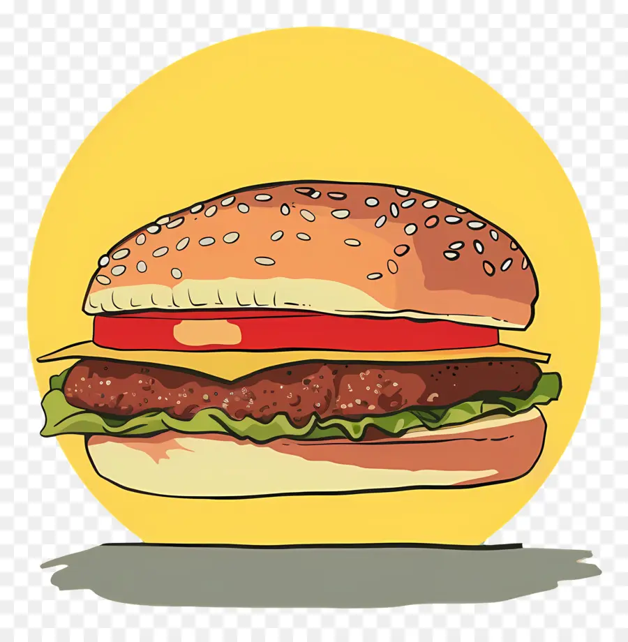 Hamburger，çizburger PNG