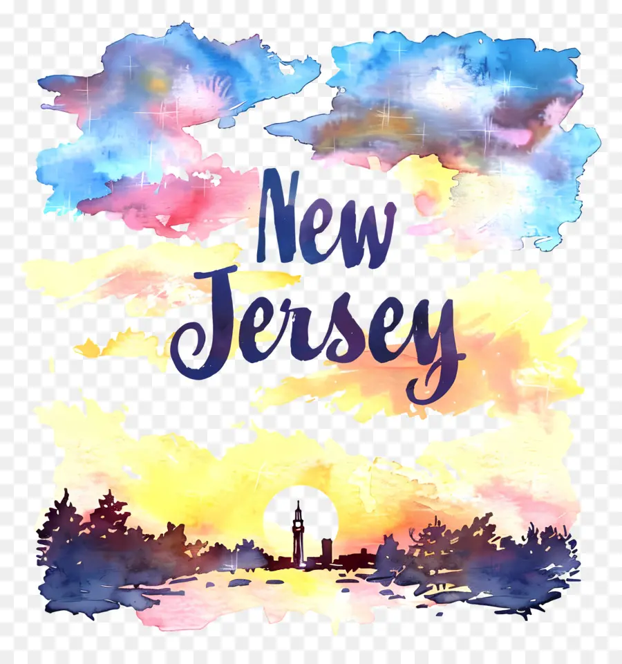 New Jersey，Ufuk çizgisi PNG