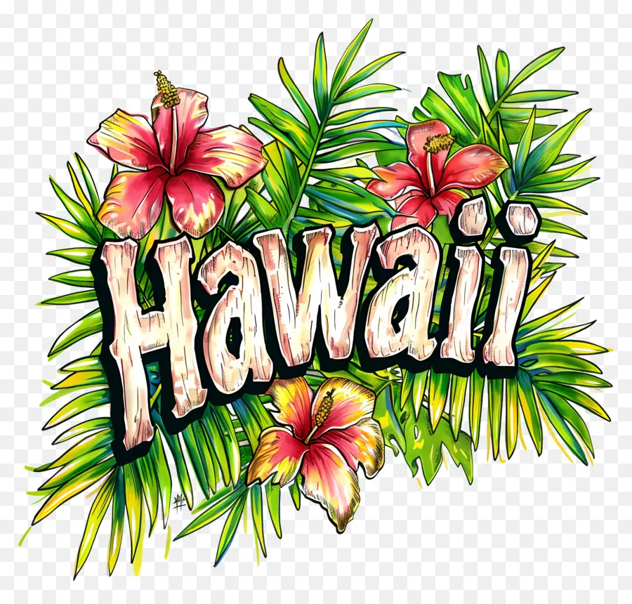 Hawaii，çiçek PNG