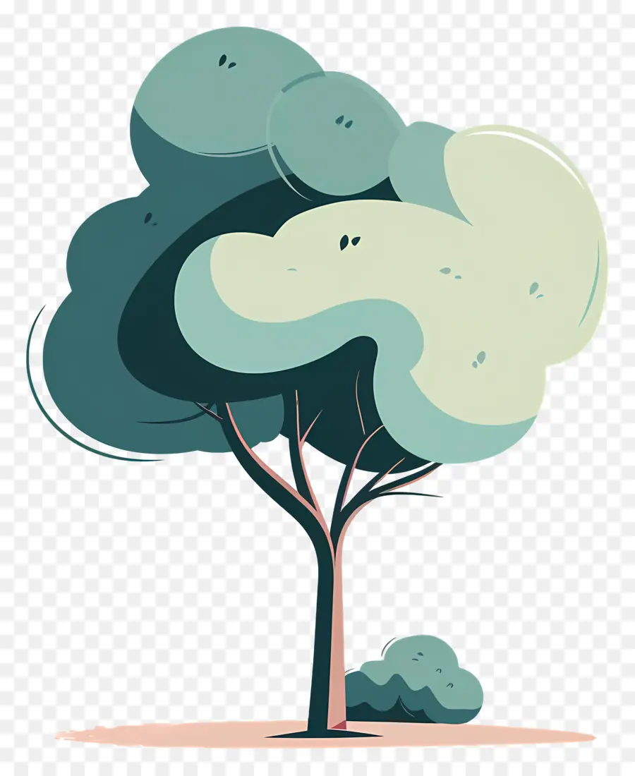 Ağaç，Bulutlu Gökyüzü PNG