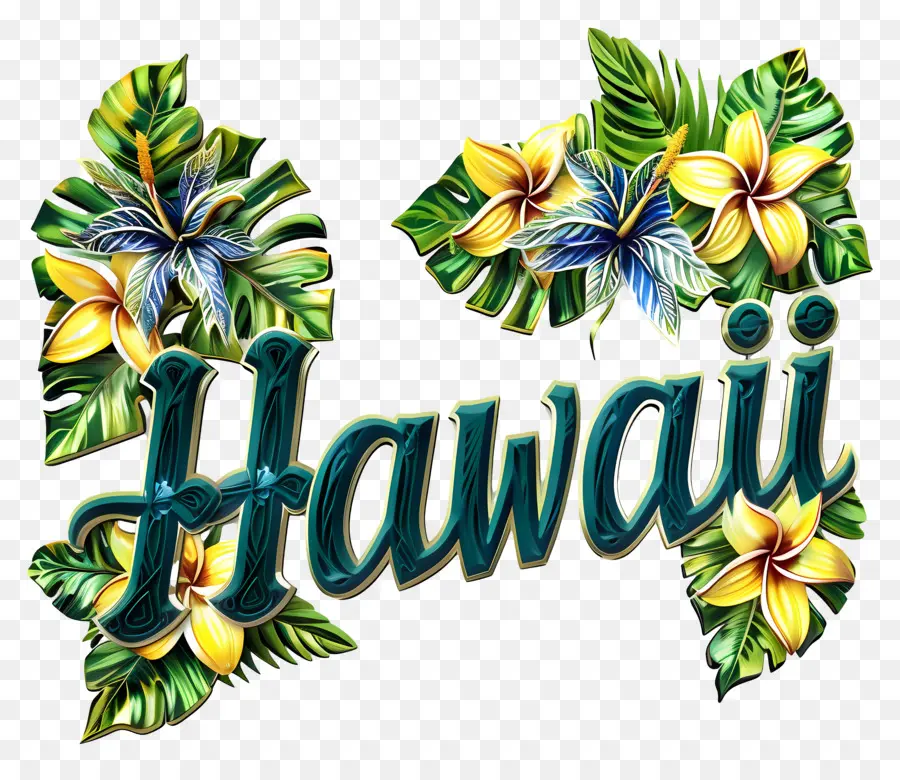Hawaii，çiçek Tasarımı PNG