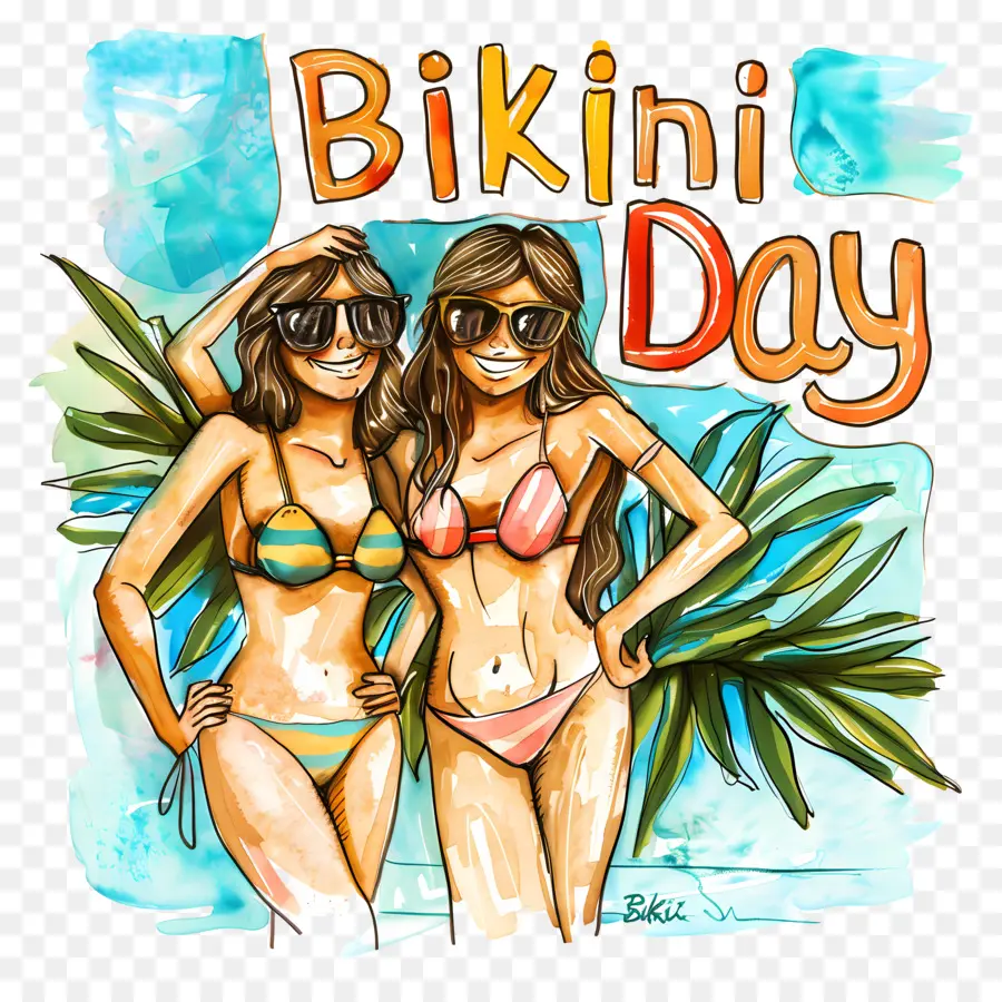 Bikini Günü，Plaj PNG