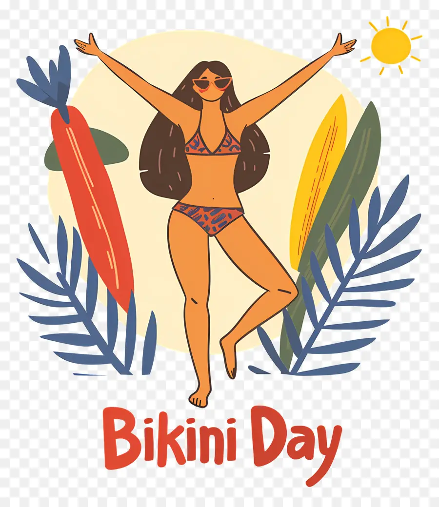 Bikini Günü，Tropik Ada PNG