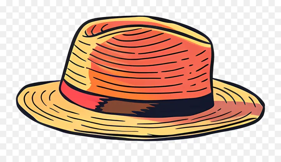 Sevimli şapka，Hasır şapka PNG