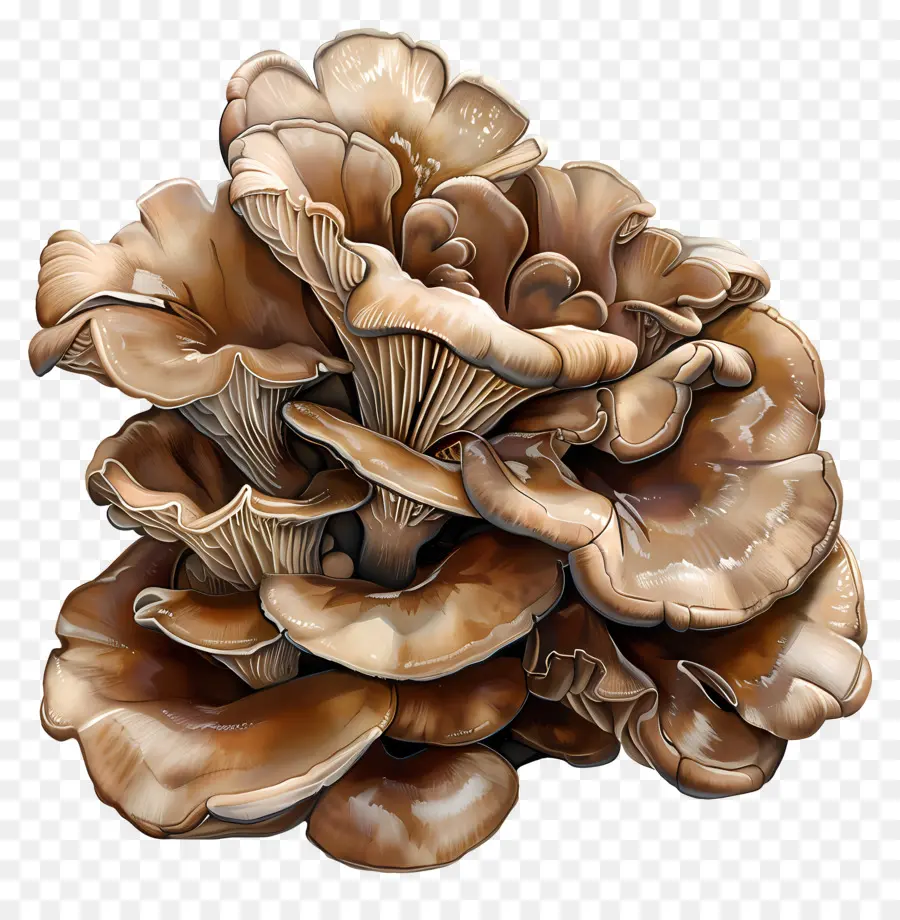 Maitake Mantarı，Mantar PNG