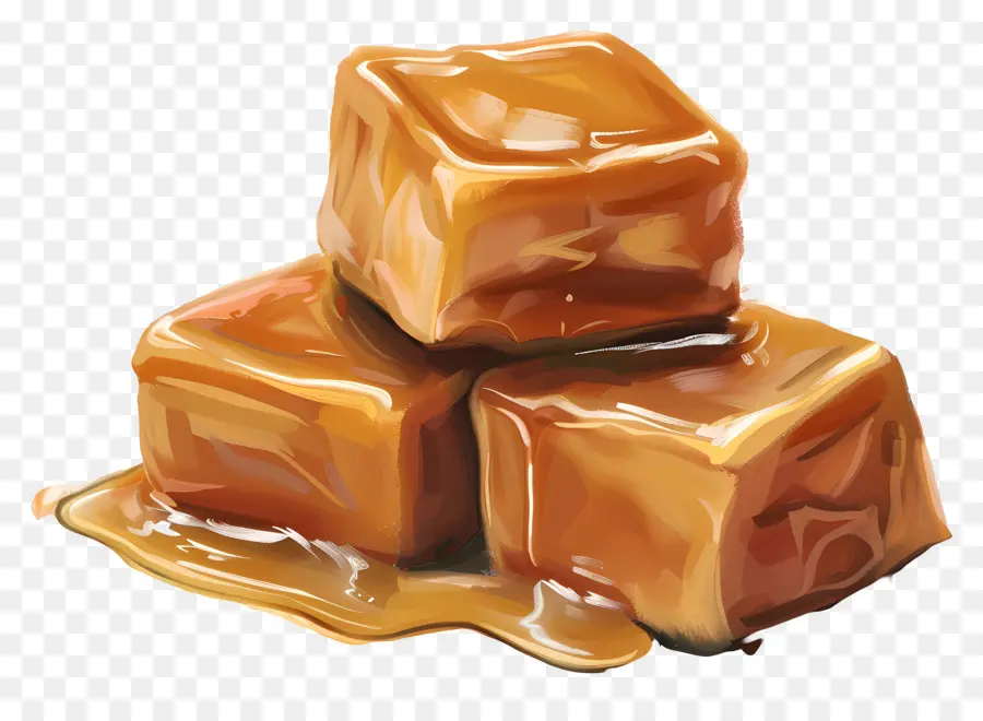 Tuzlu Karamel，çikolata Fudge PNG