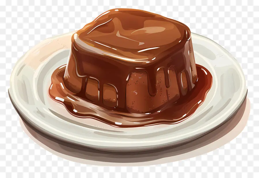 Tuzlu Karamel，çikolatalı Pasta PNG