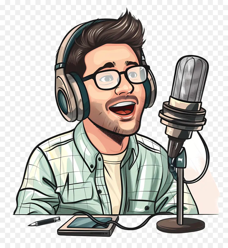 Podcaster，Podcast PNG