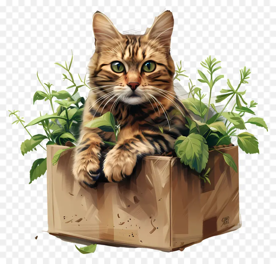 Çizgili Kedi，Kedi PNG