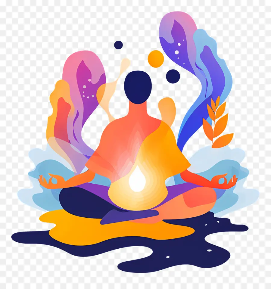 Meditasyon，Yoga PNG