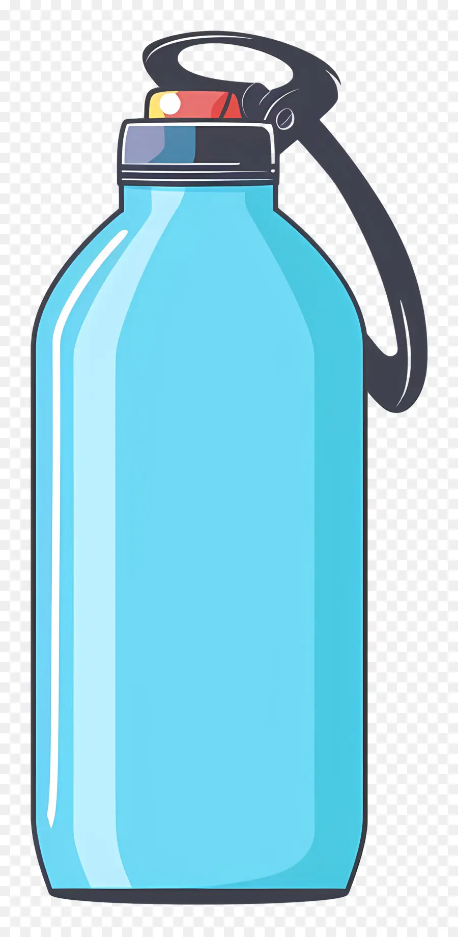 Su şişesi，Mavi Su şişesi PNG