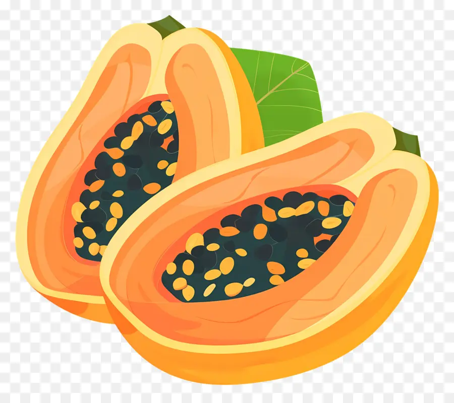 Papaya，Pençe Meyvesi PNG