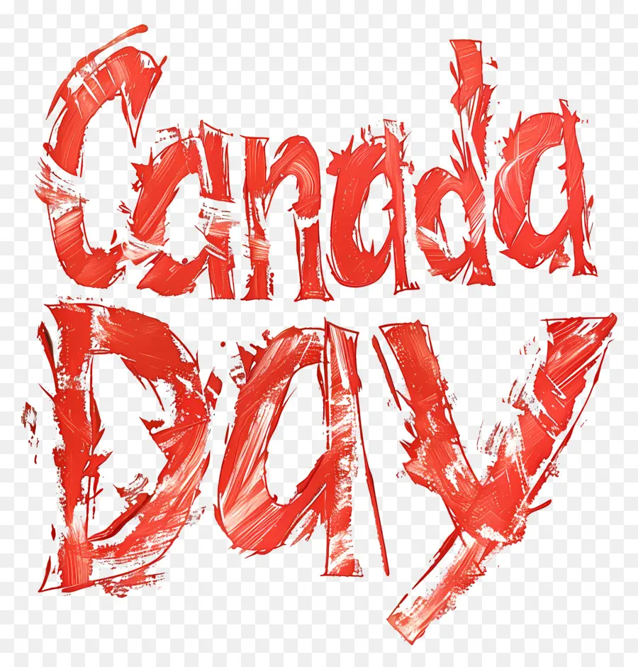 Kanada Günü，Duvar Yazıları PNG
