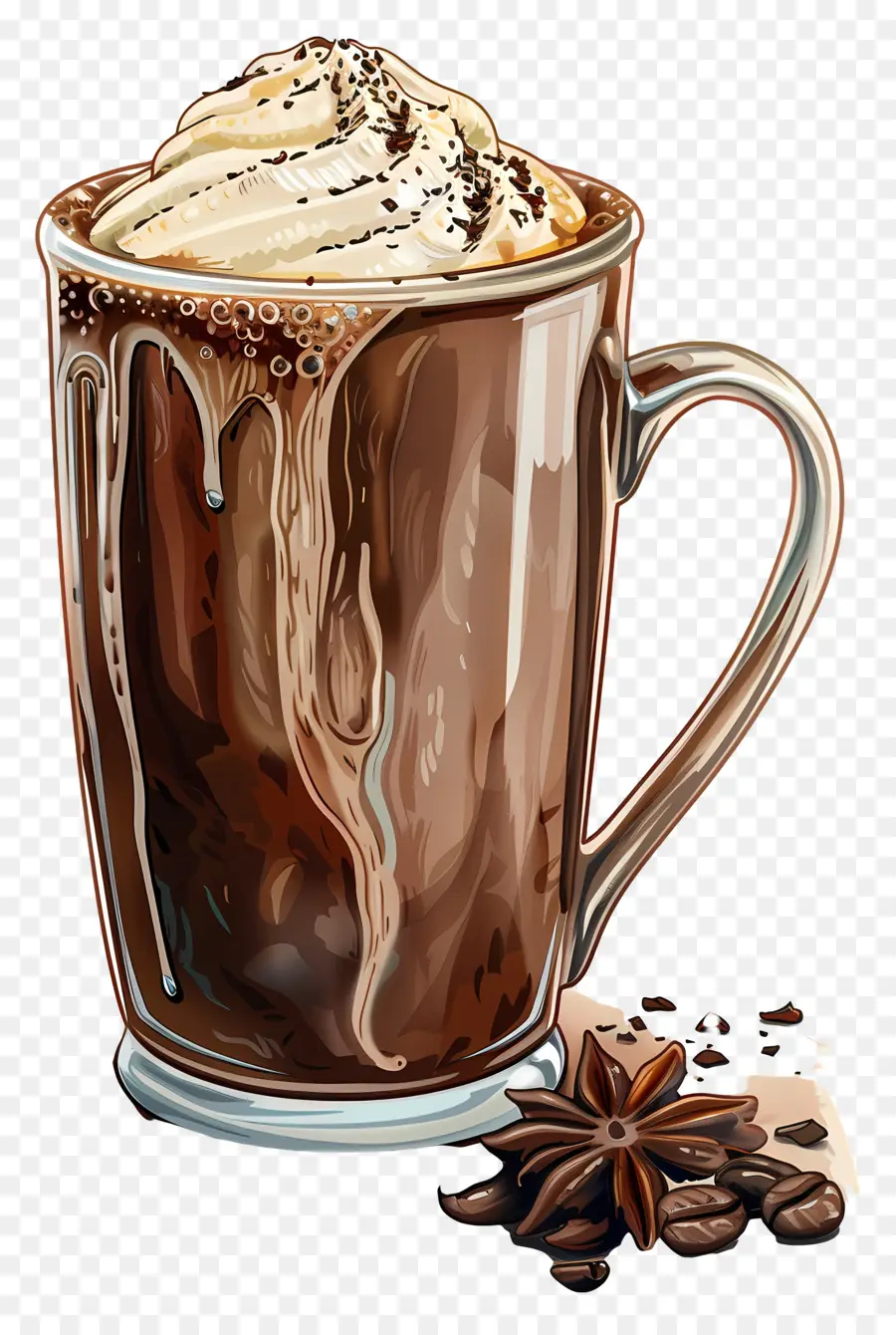 Kaka Kupası，Sıcak çikolata PNG