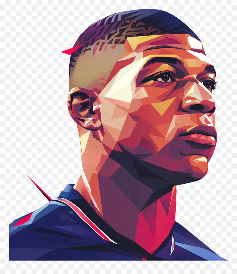 Kylian Mbappé，Uzun Saç PNG