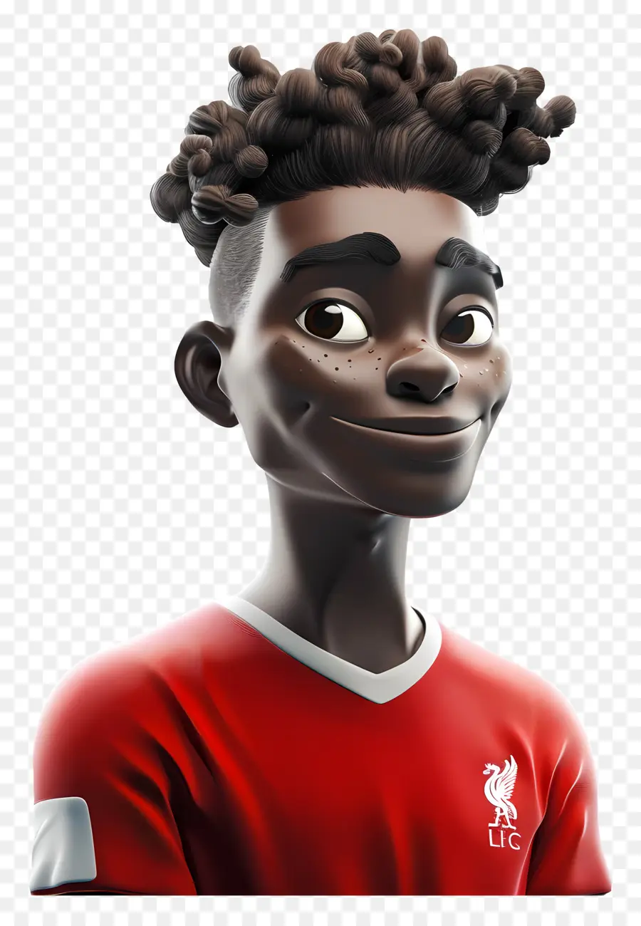 Alphonso Davies，Liverpool Jersey PNG