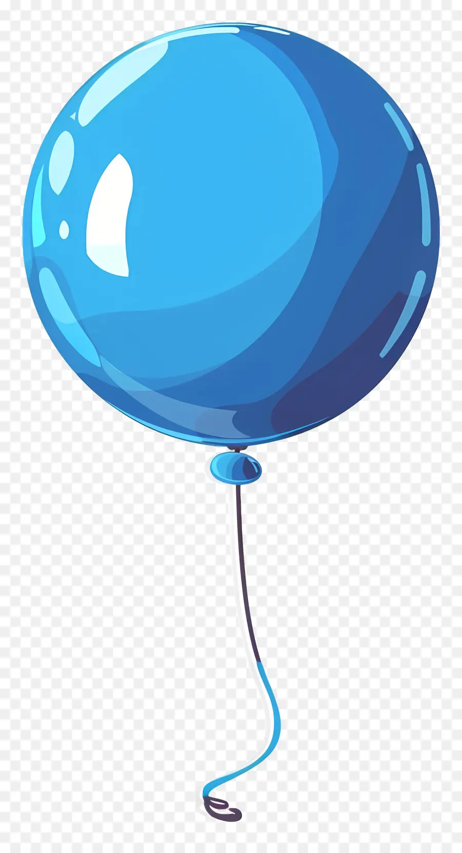 Mavi Balon，Lateks Balon PNG