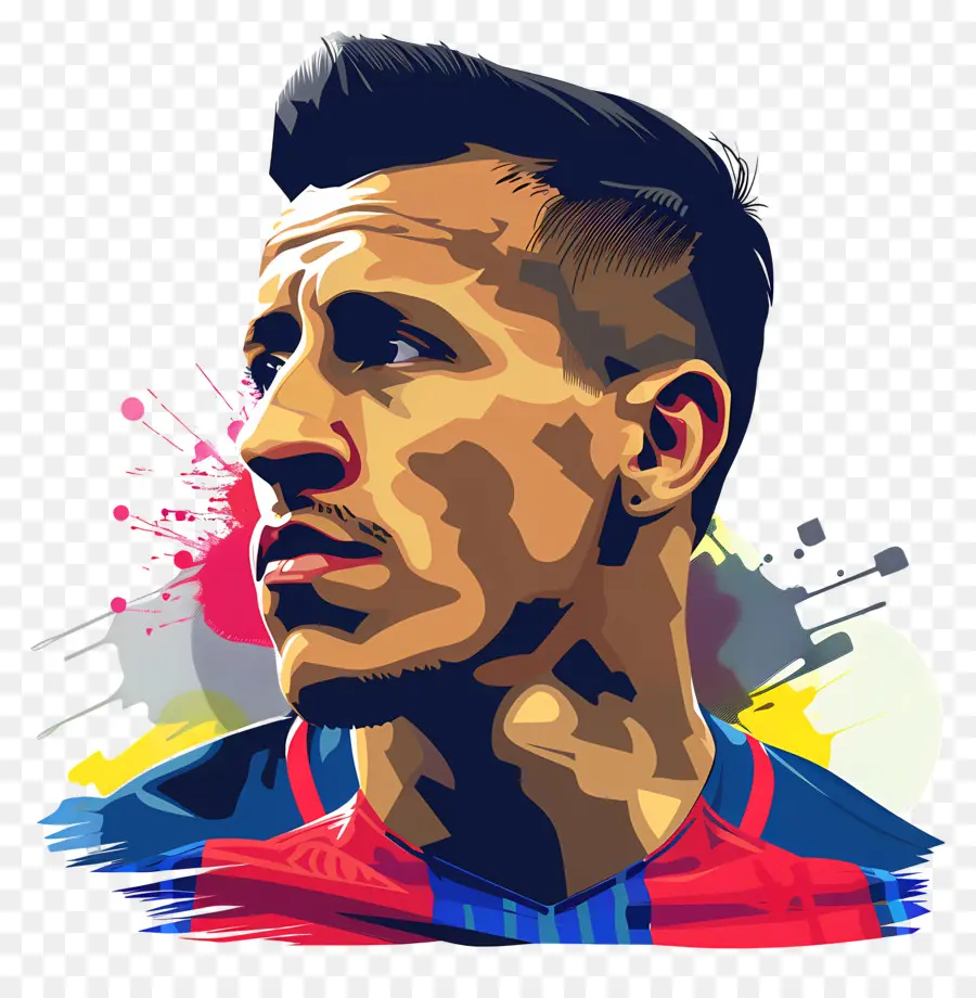 Alexis Sanchez，Hristiyan Ronaldo PNG