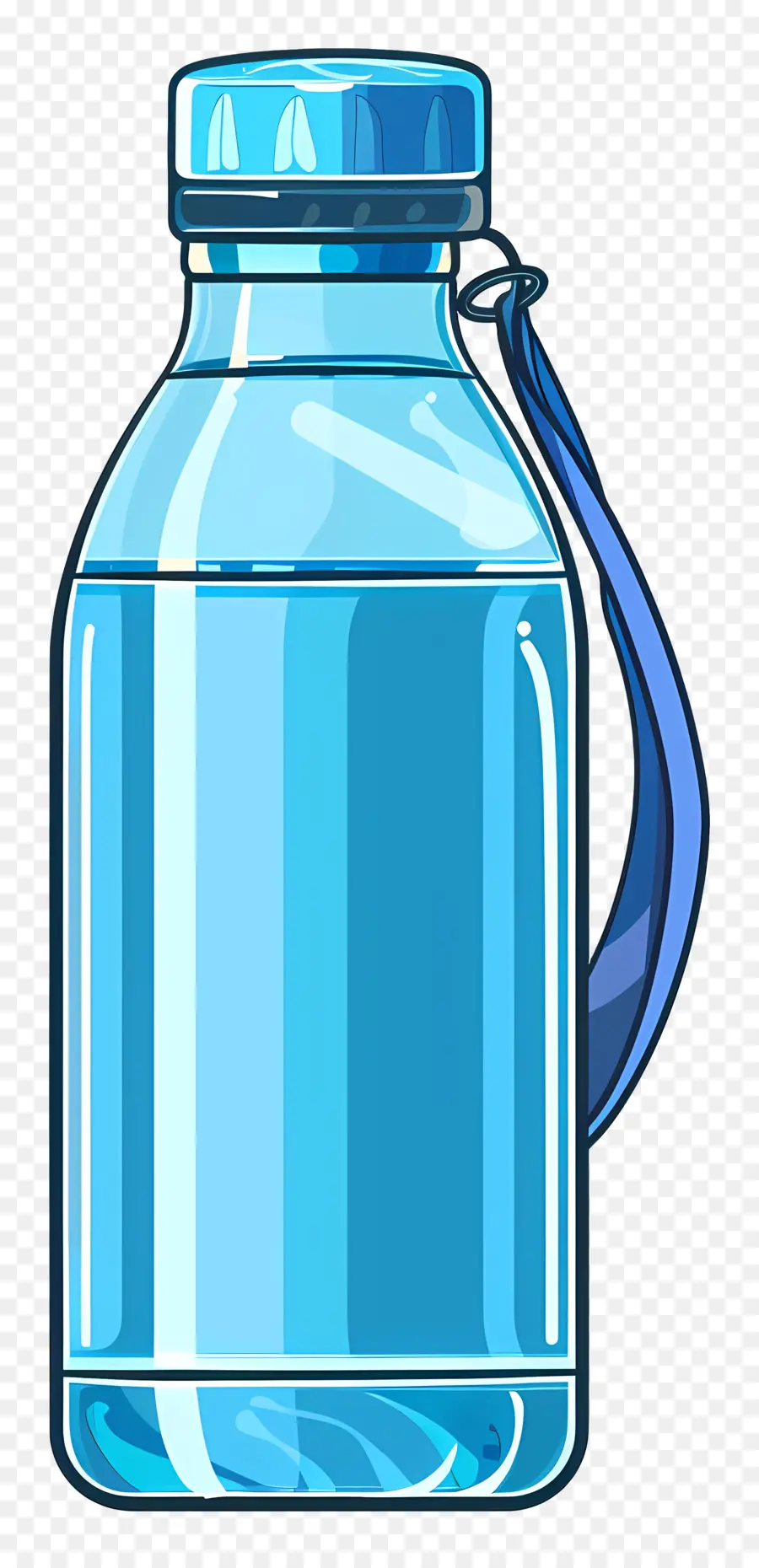 Su şişesi，Cam şişe PNG