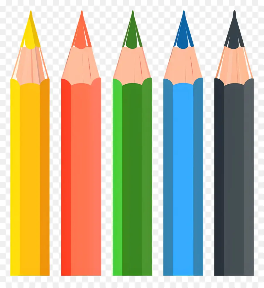 Kalemler，Renkli Kalemler PNG