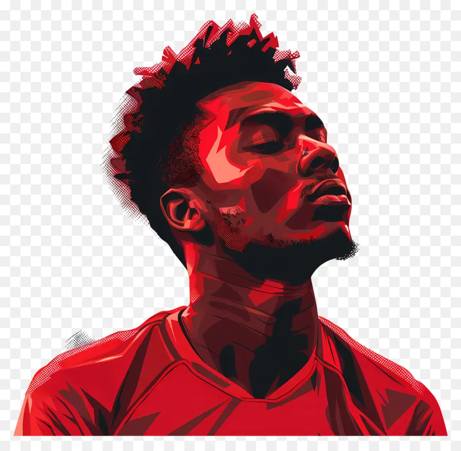 Alphonso Davies，Portre PNG