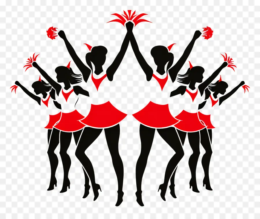 Ponpon Kızlar，Dansçılar PNG