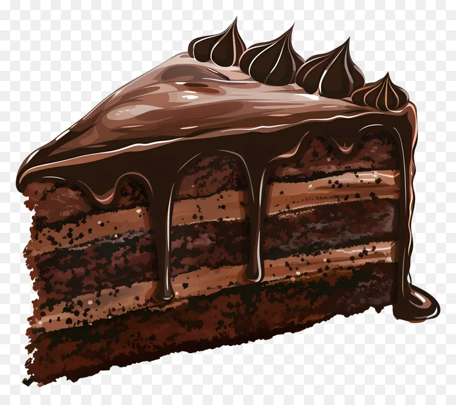 çikolatalı Kek，çikolata Fudge PNG