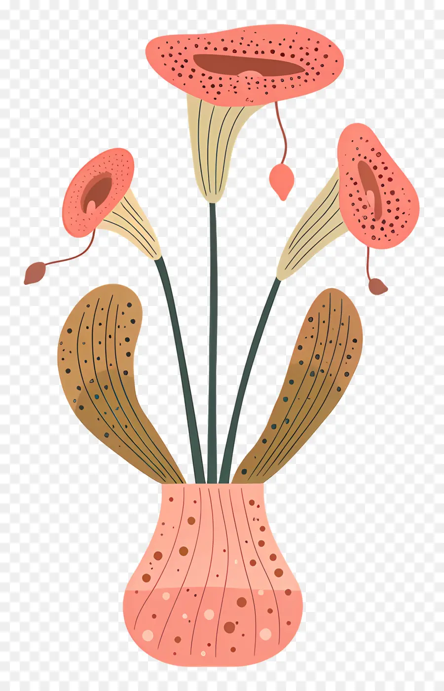 Sürahi Bitki，çiçek PNG