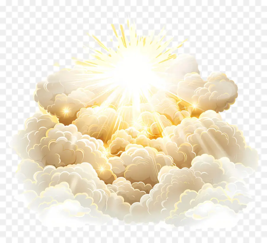 Kutsal ışık，Bulutlar PNG