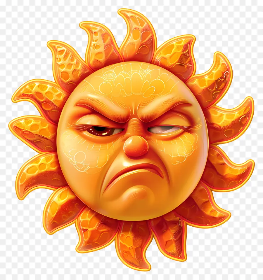 Güneş Yüzü，Emoji PNG