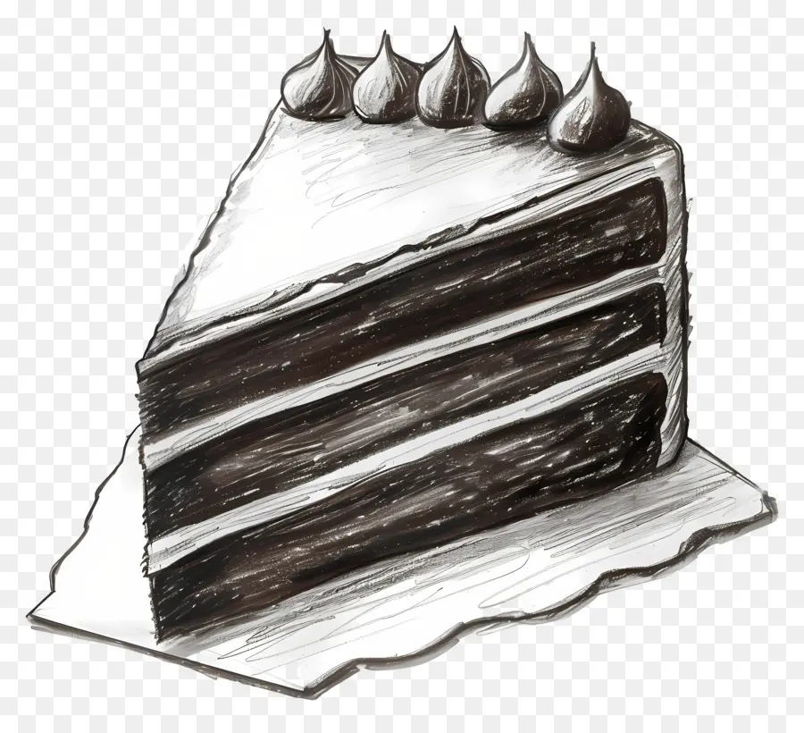 çikolatalı Kek，Buzlanma PNG