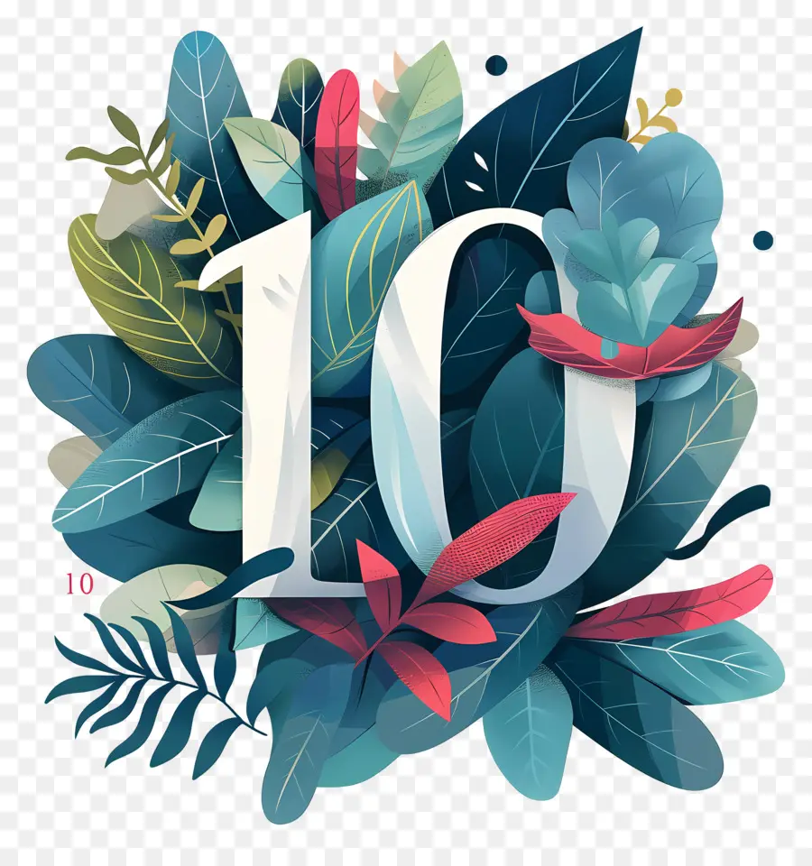 10 Numara，Logo Tasarımı PNG
