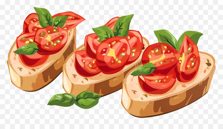 Bruschetta，Ekmek PNG