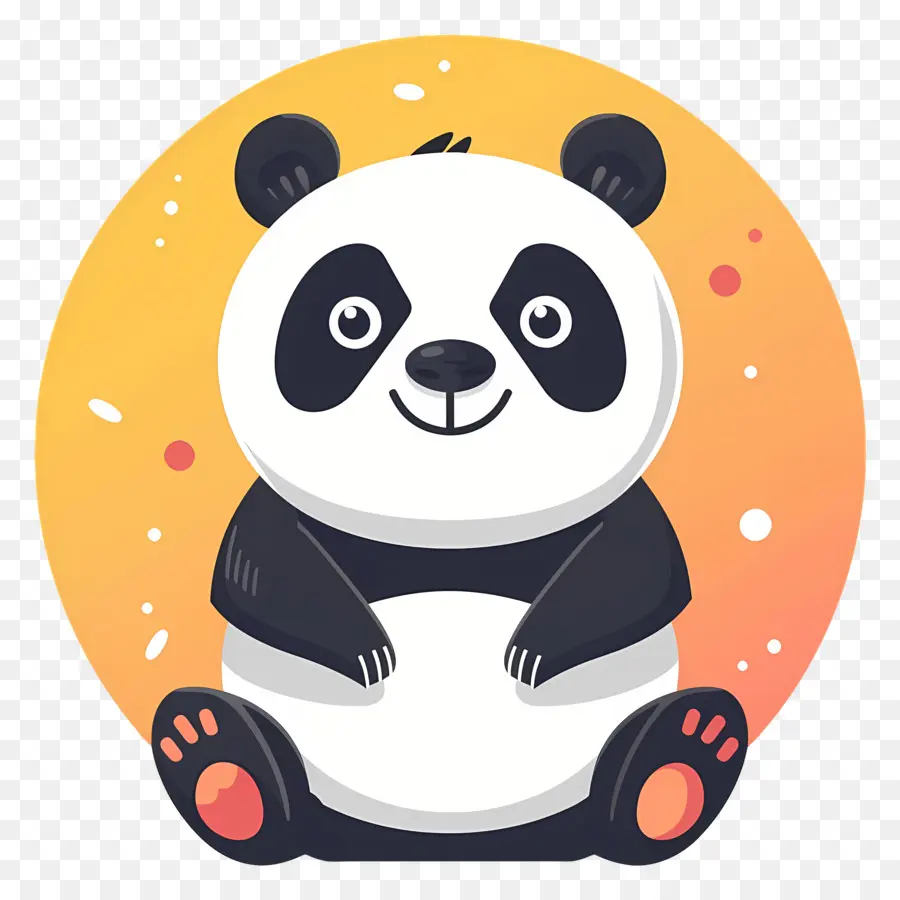 Karikatür Panda，Panda PNG