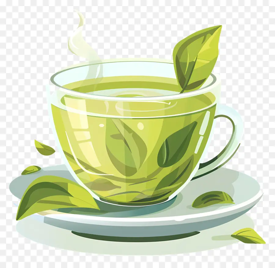 Yeşil çay，Çay Kupası PNG