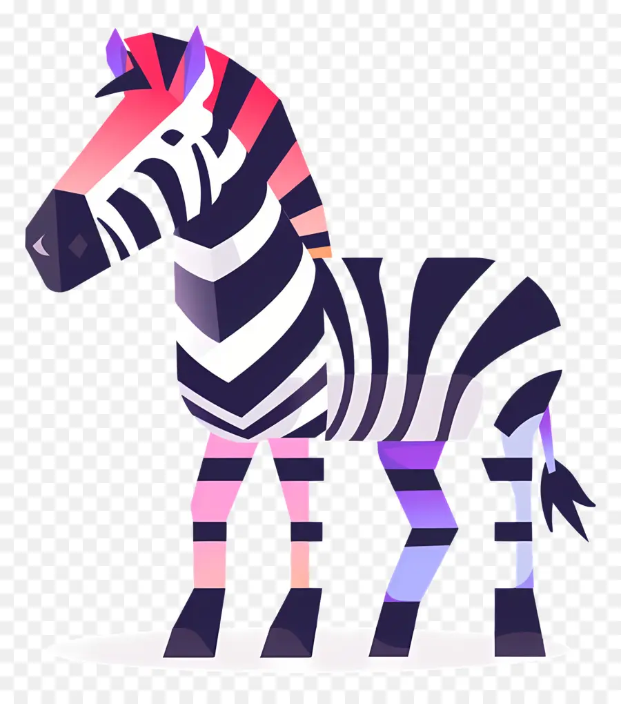 Karikatür Zebra，Zebra PNG