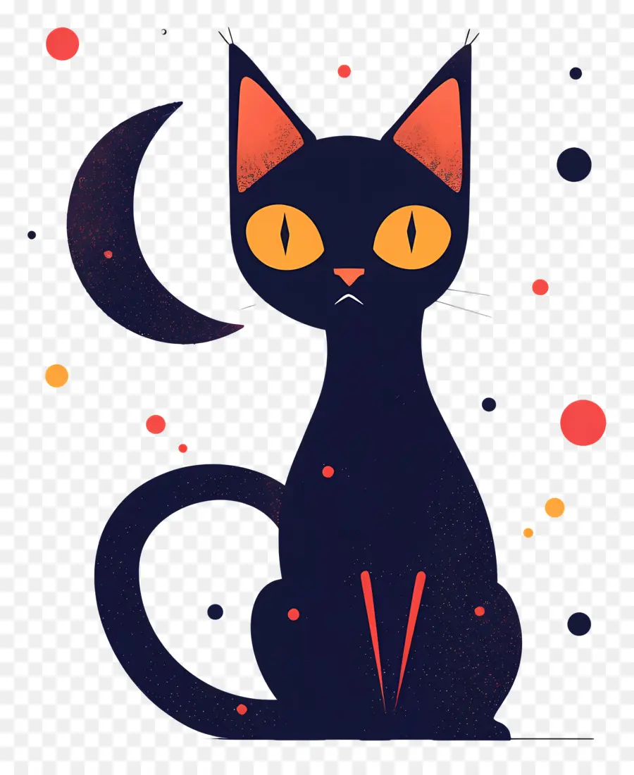 Cadılar Bayramı Kedi，Siyah Kedi PNG