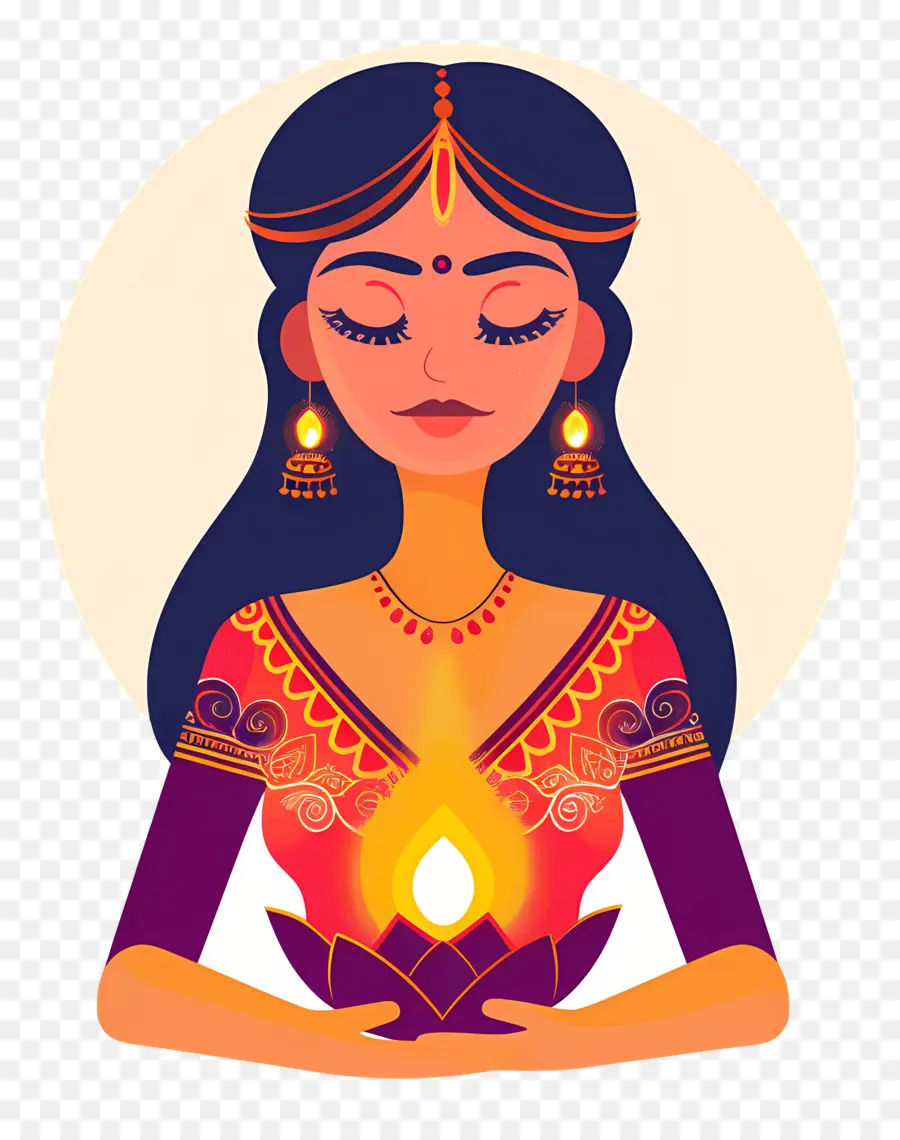 Diwali，Meditasyon PNG