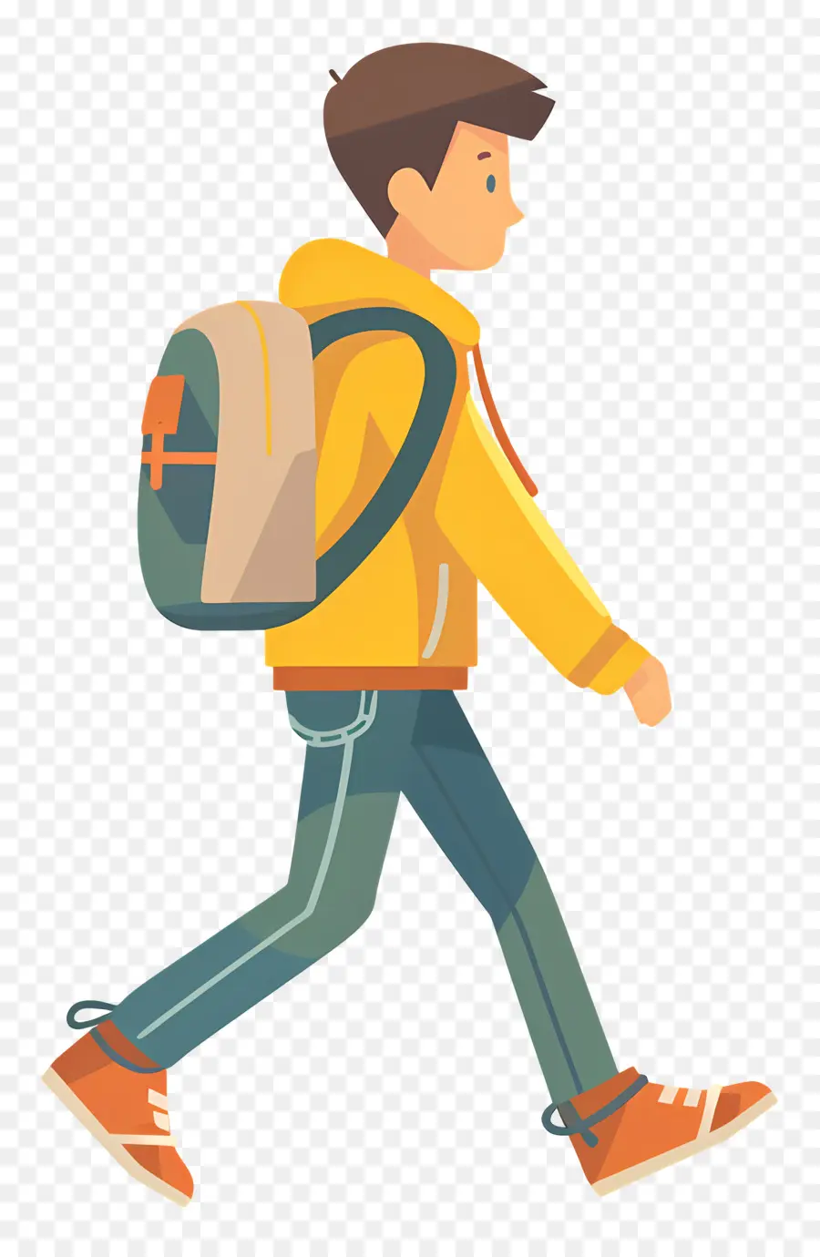 çocuk Yürüyor，öğrenci Yürüyüş PNG