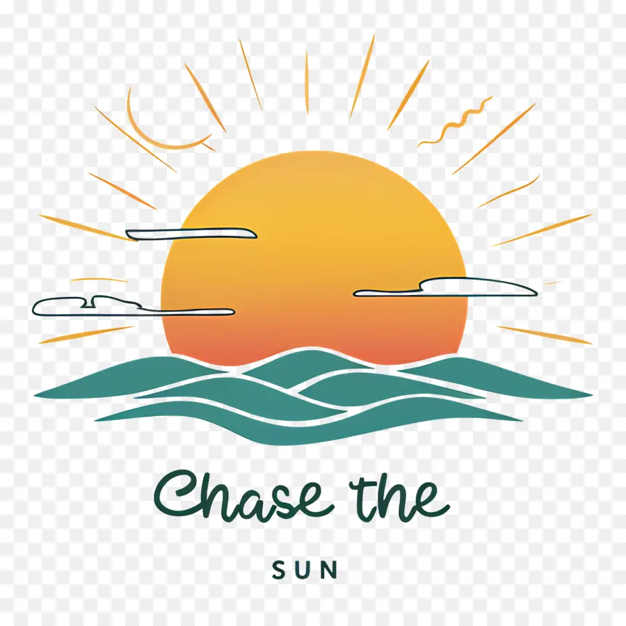 Chase Güneş，Gün Batımı PNG