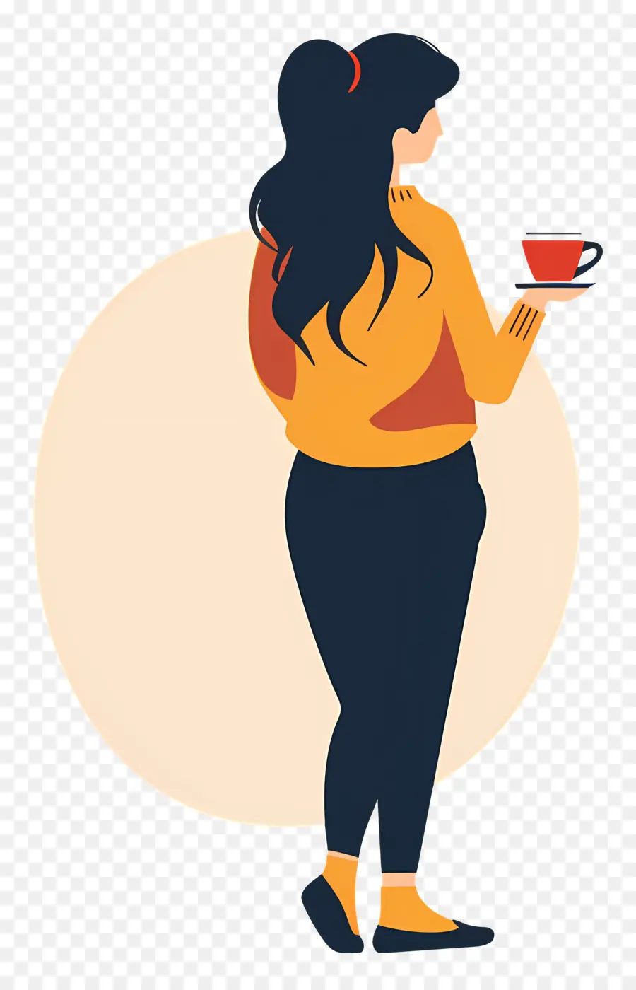 Kadın Kahve Içme，Kadın PNG