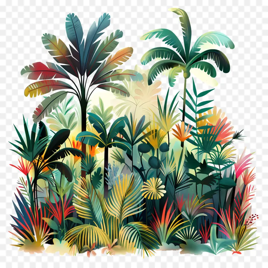 Tropikal Orman，Yoğun Orman PNG