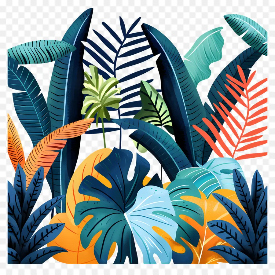 Tropikal Orman，Tropikal Bitkiler PNG