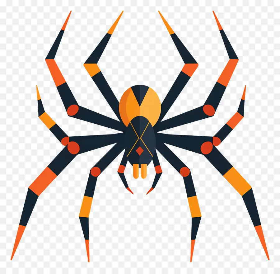 Cadılar Bayramı örümcek，Soyut örümcek Sanatı PNG