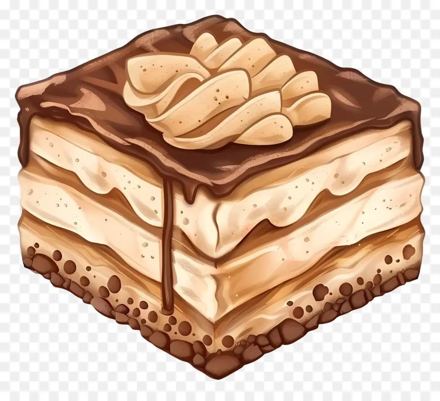 Tiramisu Pasta，çikolatalı Kek PNG