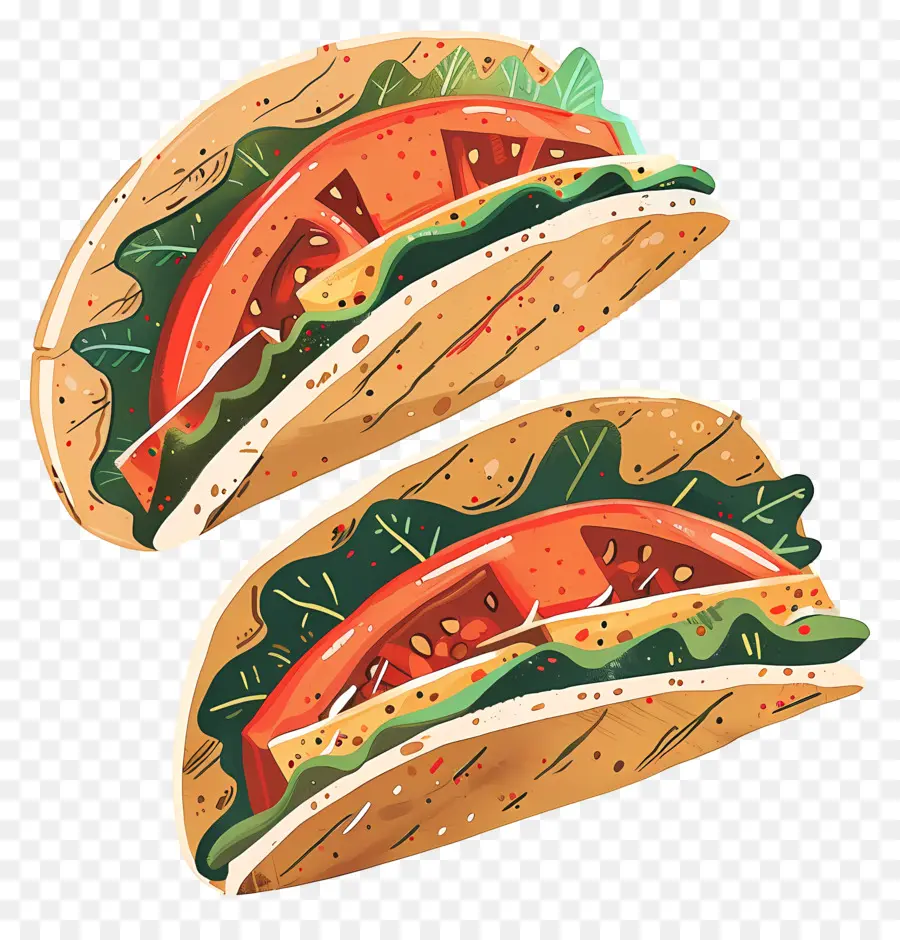 Tostlar，Tacos PNG
