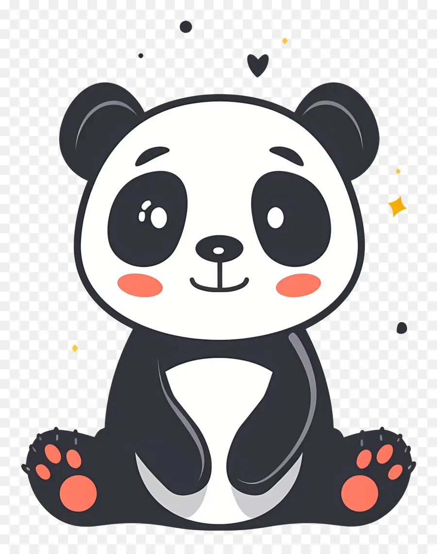 çizgi Film Panda，Karikatür Panda Ayı PNG