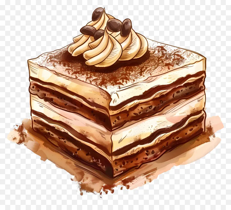 Tiramisu Kek，Tiramisu PNG