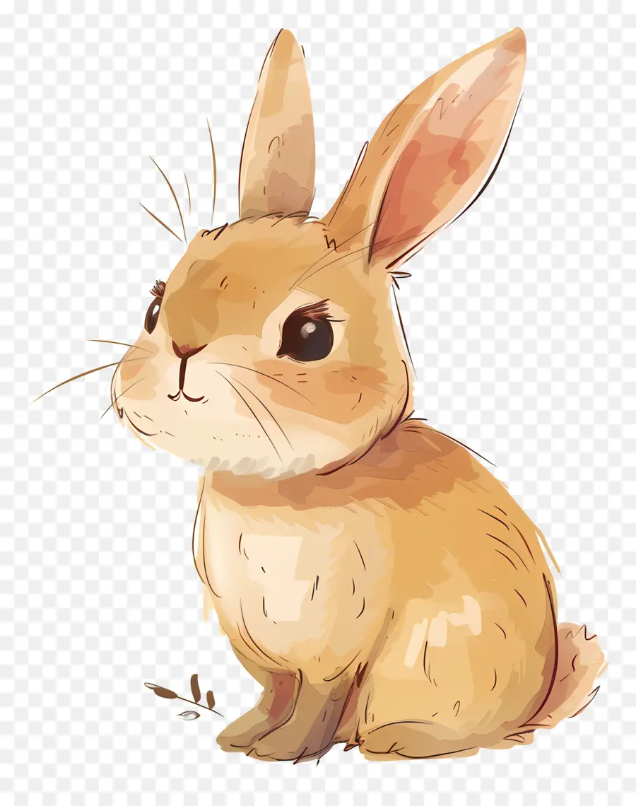 Karikatür Tavşan，Tavşan PNG