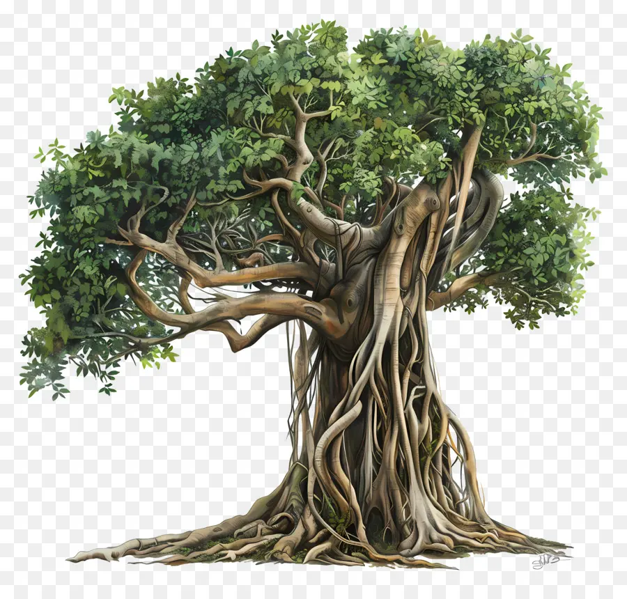 Banyan Ağacı，Eski Ağaç PNG